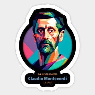 Claudio Monteverdi WPAP Sticker